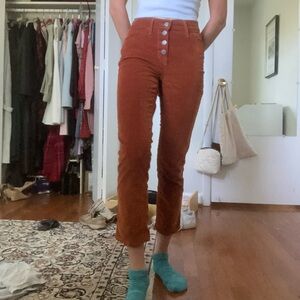 Levi’s rust corduroy jeans